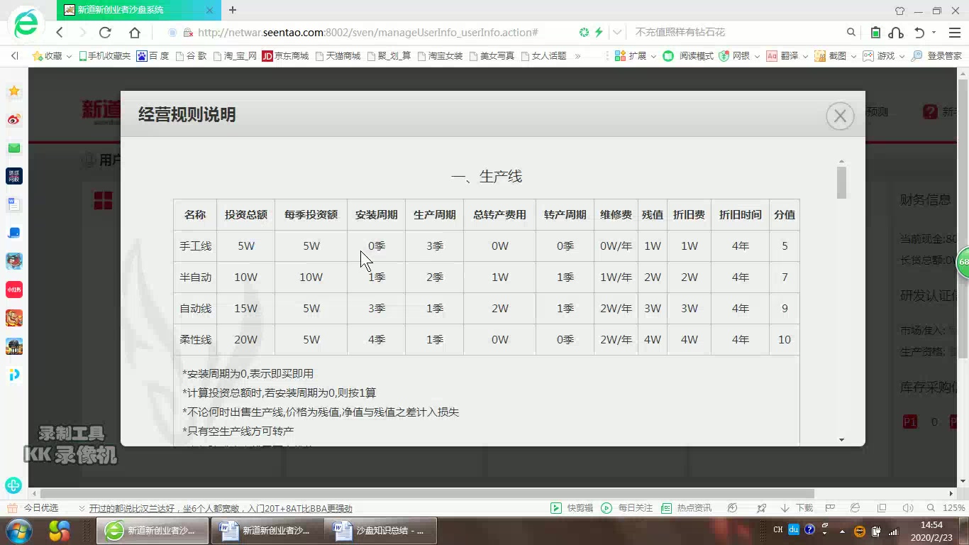 企业运营规则讲解(一)生产线规则哔哩哔哩bilibili