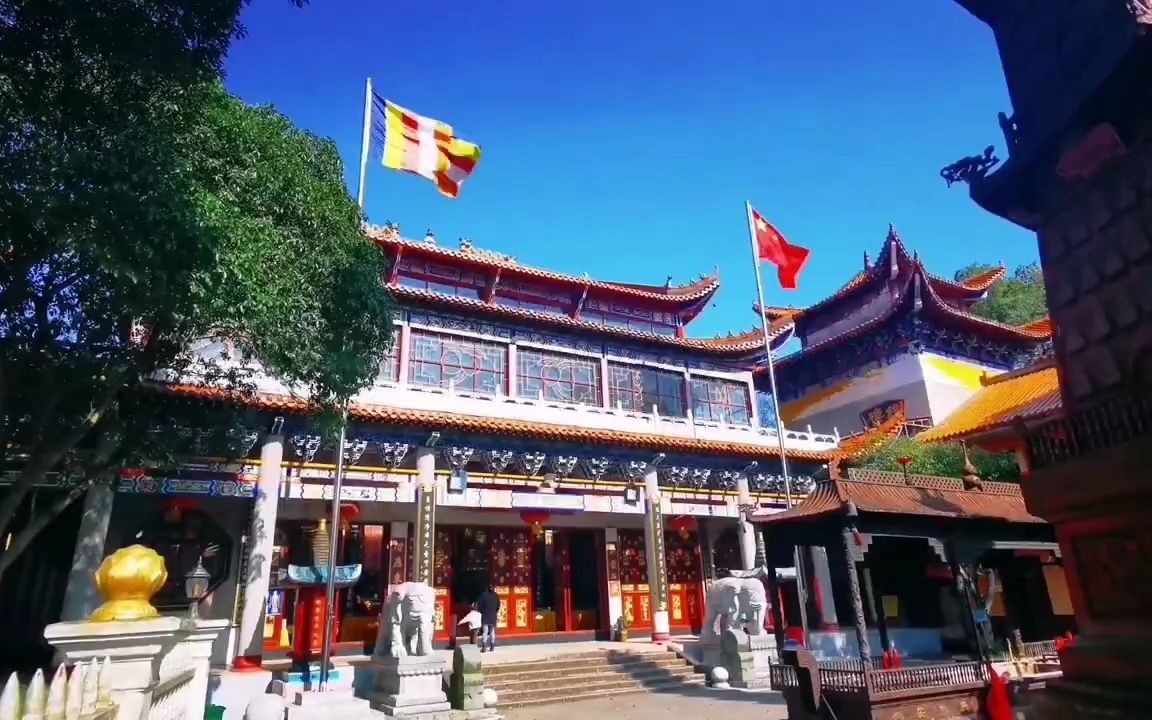 平江东山古寺美景