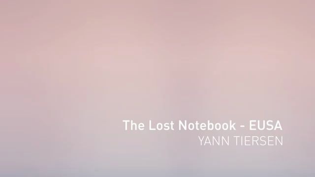 [图]【杨提尔森】The Lost Notebook – EUSA 【官方音频】