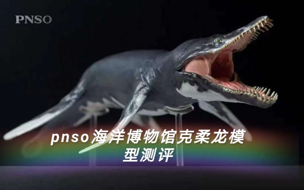 恐龙模型全网首发恐龙大王pnso海洋博物馆系列克柔龙杰夫135比例模型