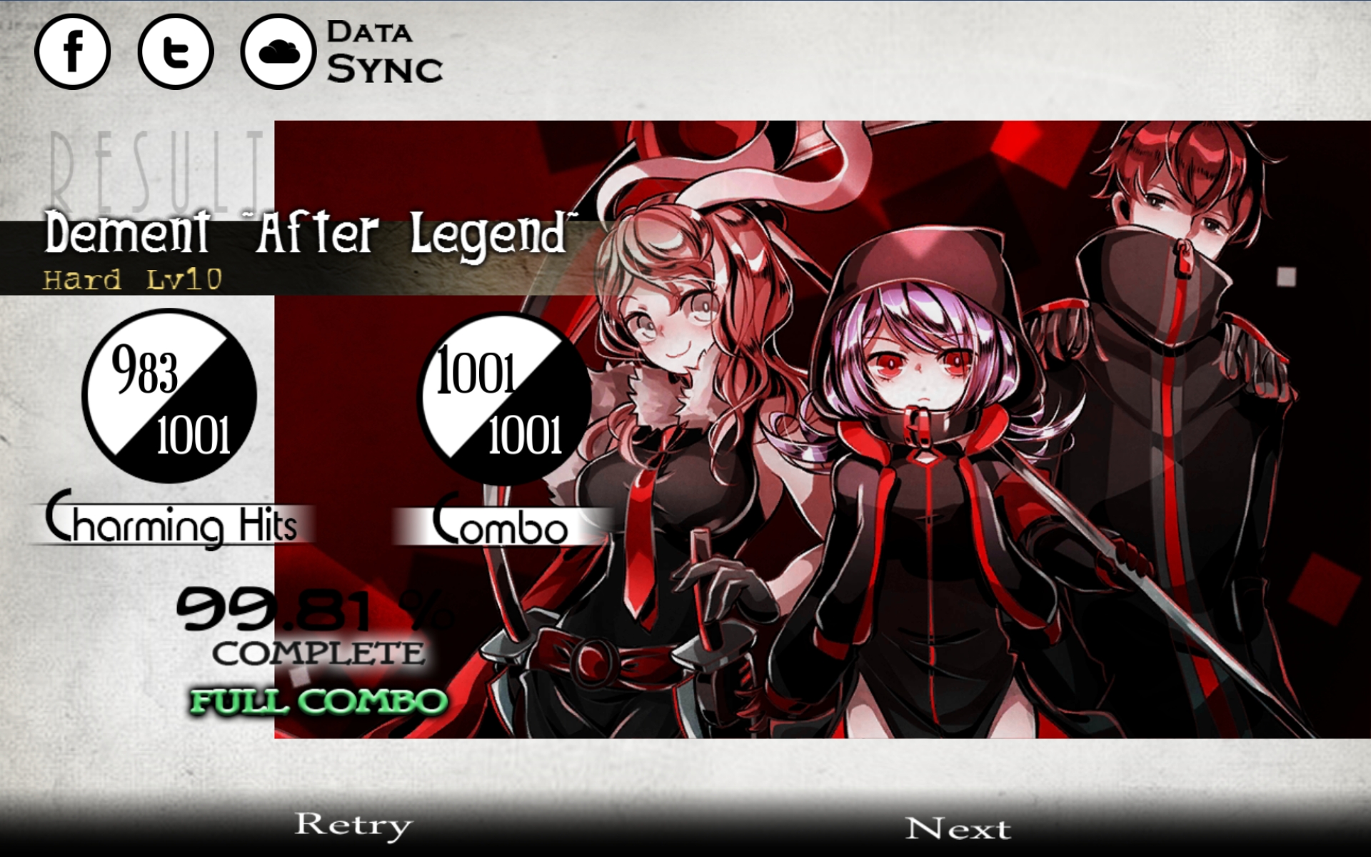【deemo】dement ~after legend~ h-10 fc 99.