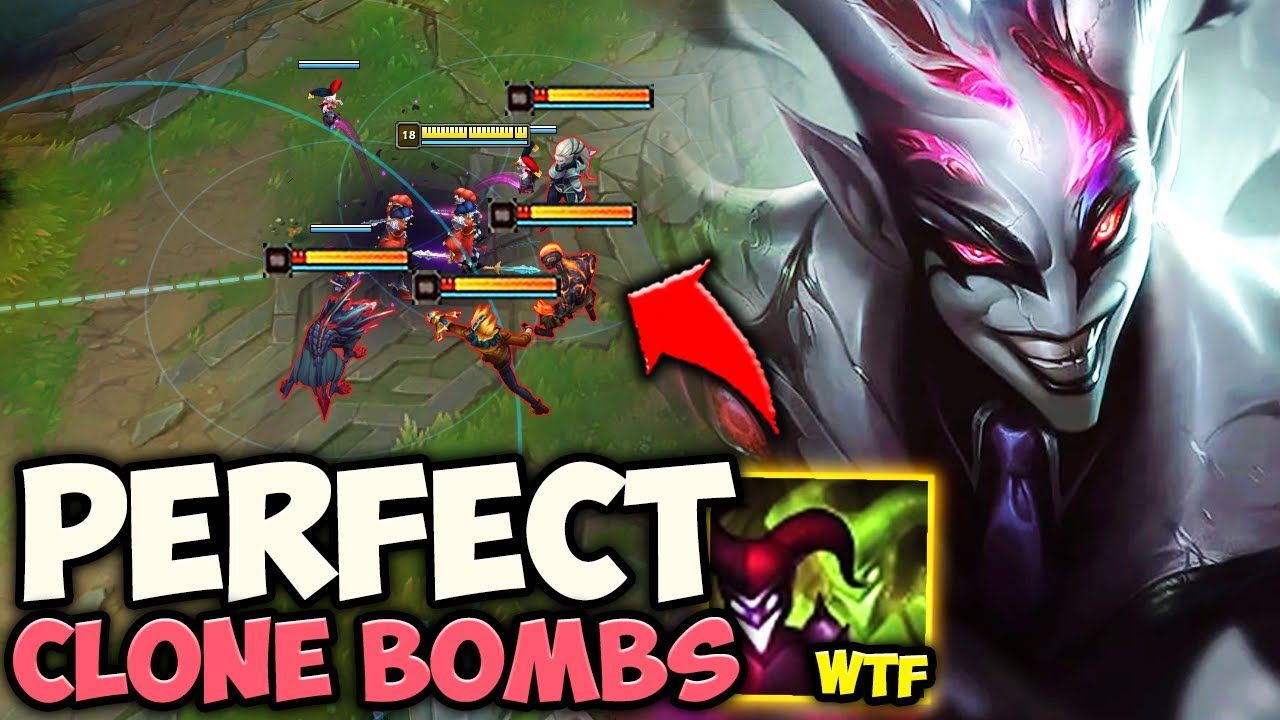 Only Pink Ward could pull off Shaco mechanics like this... (THE CLONE BOMB)英雄联盟