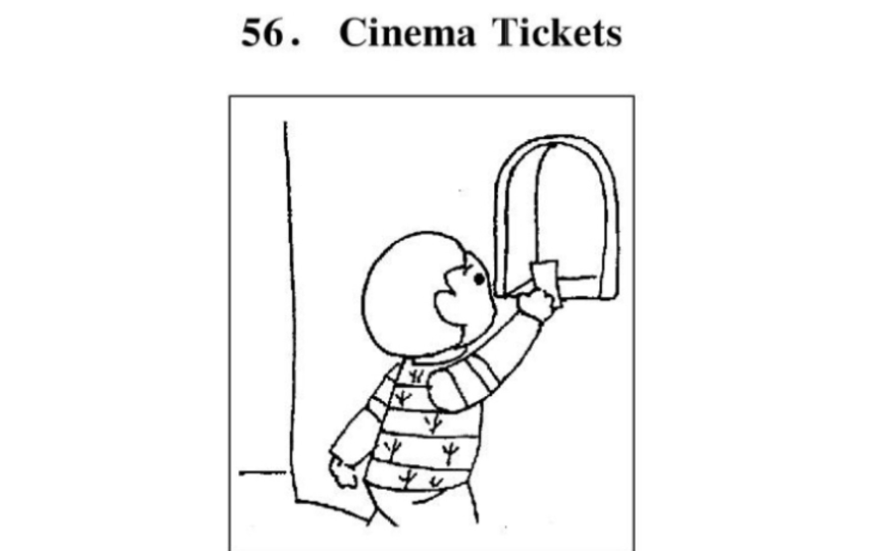 [图]小学英语阅读100篇-056-Cinema Tickets