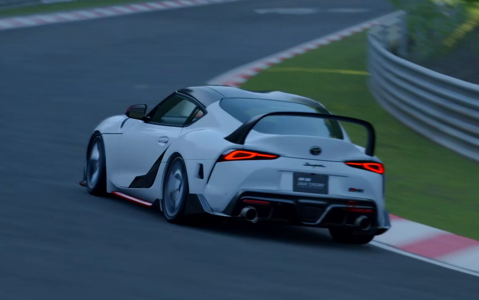 [gt赛车7] 萌新驾驶supra的纽北初体验