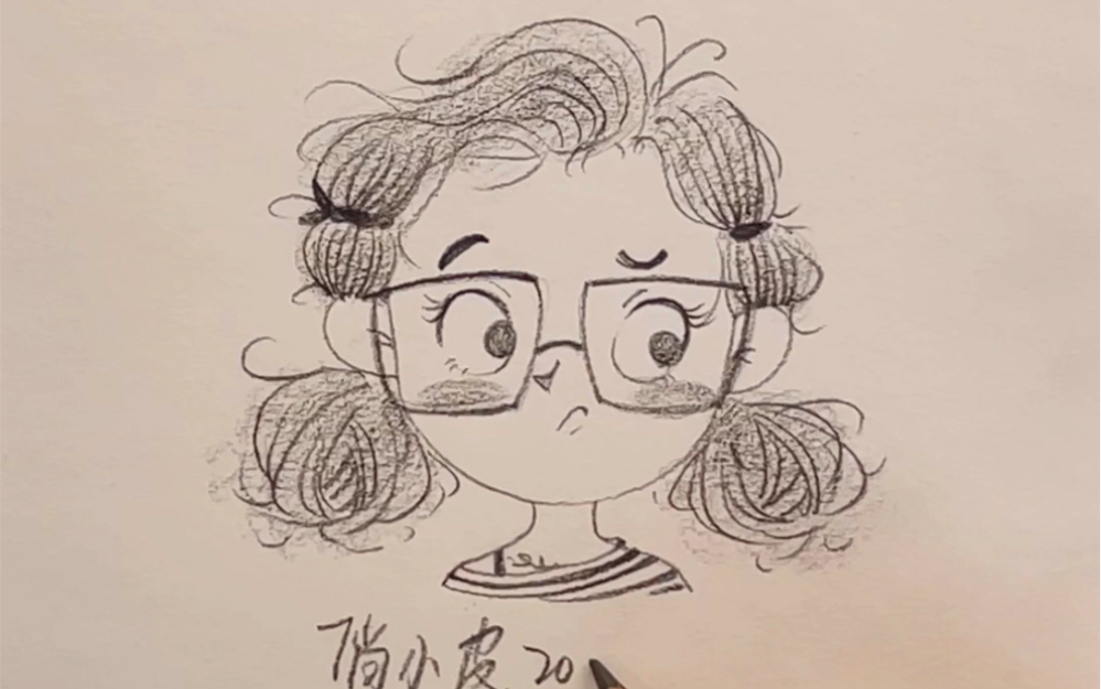 今天是丸子头小可爱呀