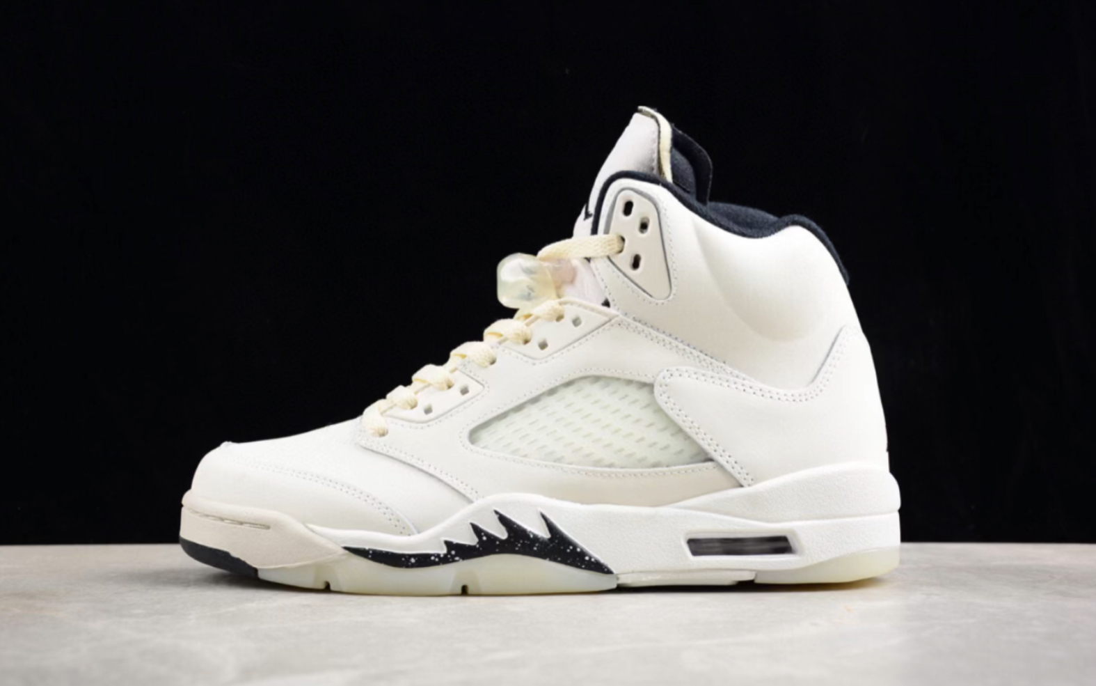 乔丹 air jordan 5 retro sail aj5 夜光白篮球鞋 fn7405-100