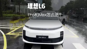 Download Video: 理想L6 pro和max之间应该怎么选？看完这条视频你就懂了～