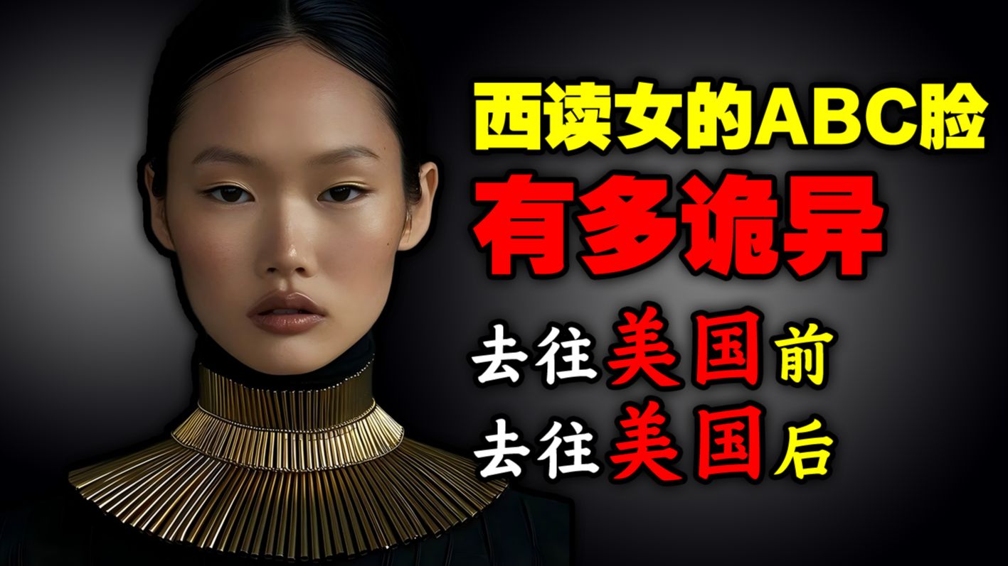 为什么她们在“西读”之后,总会变成“ABC高级脸”?有什么讲究?-文同学文案-文同学文案-哔哩哔哩视频