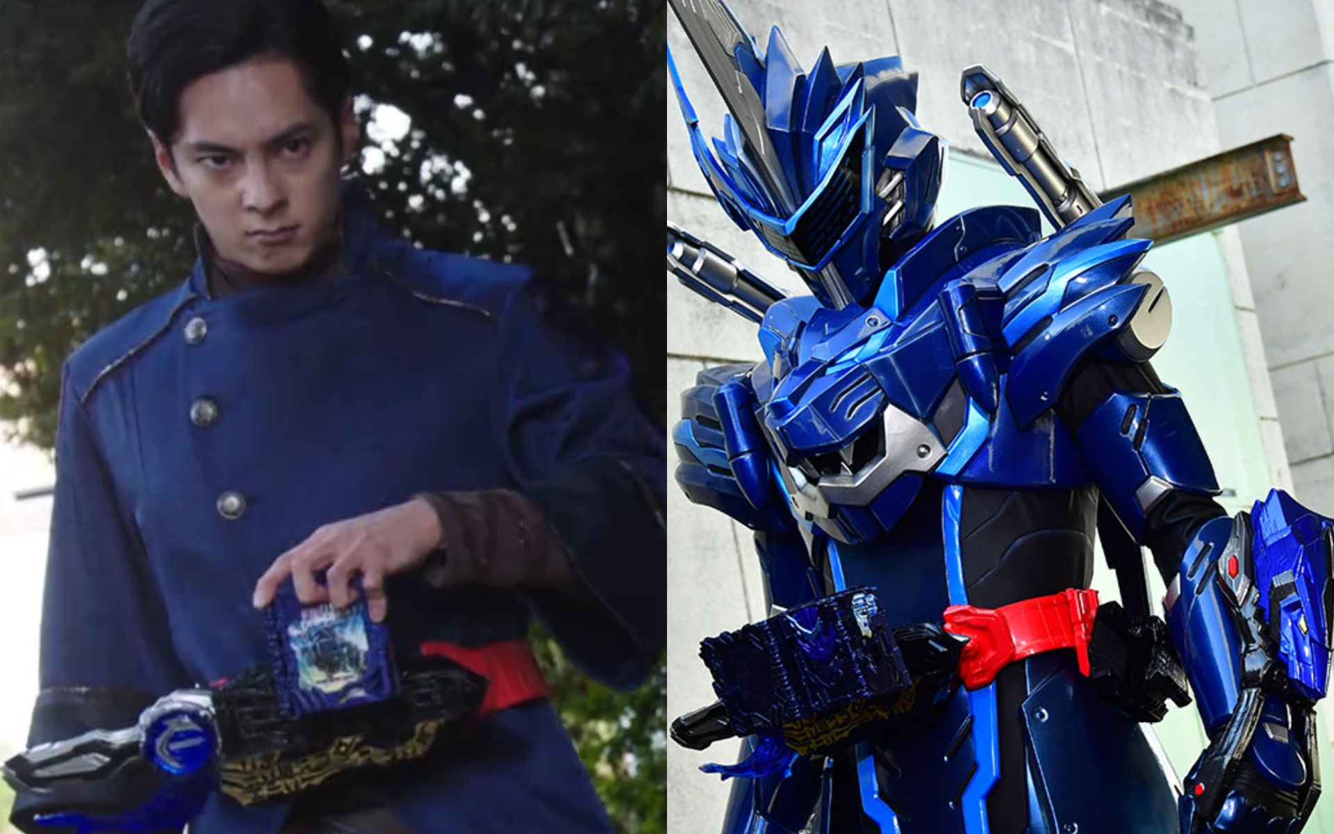 伦太郎强化形态登场,假面骑士圣刃/saber第14话_哔哩哔哩 (゜-゜)つロ