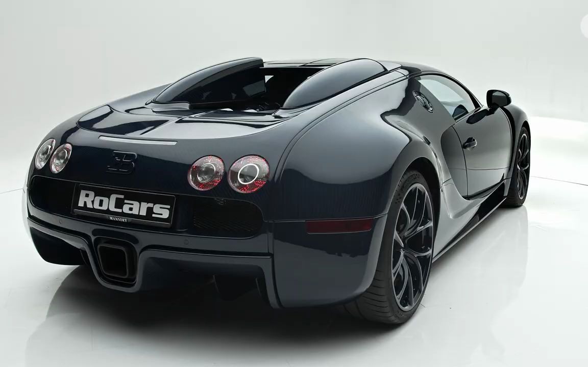 mansory布加迪威龙蓝宝石版