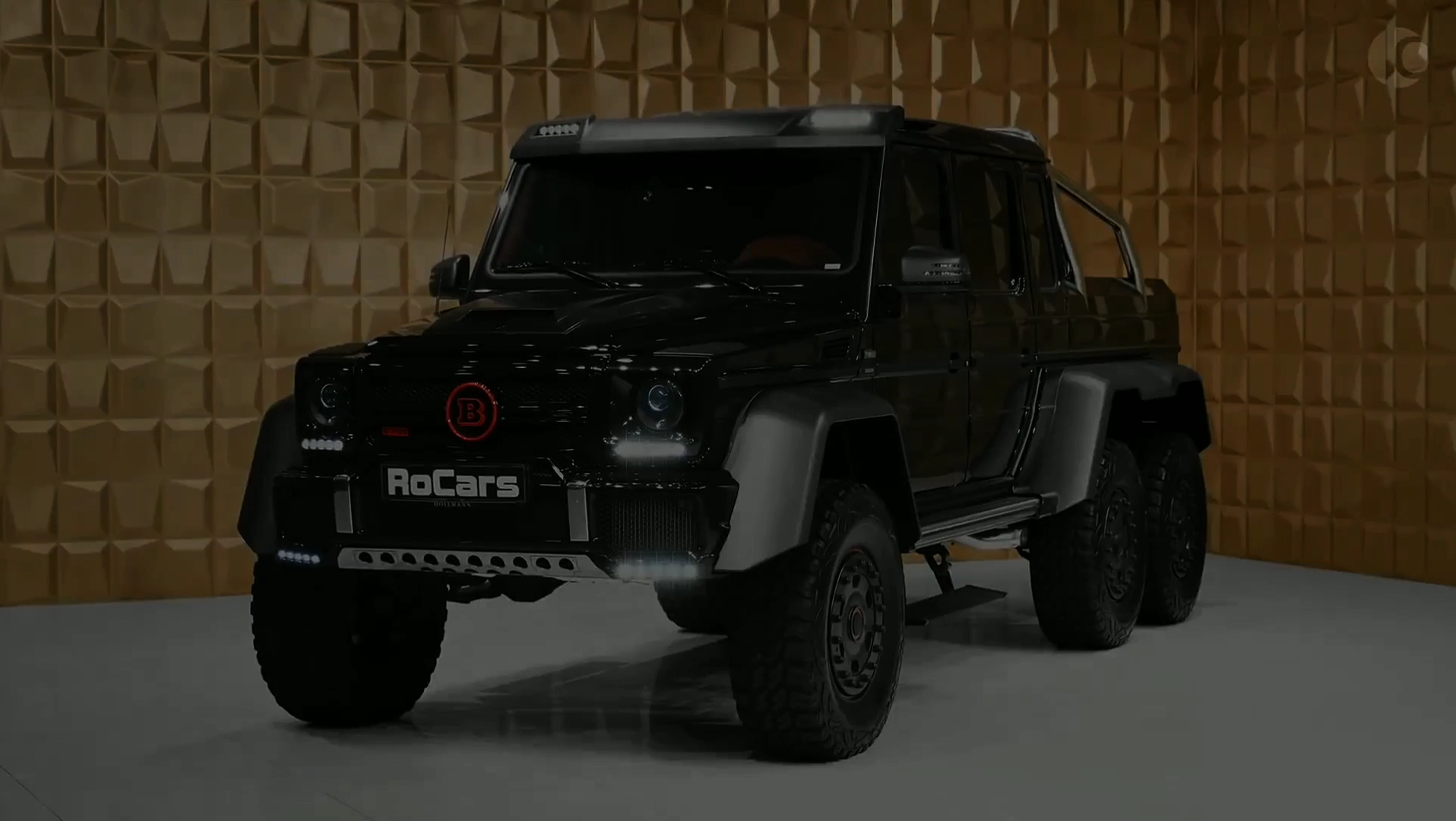 奔驰g636x6价值千万的全球限量定制款越野皮卡