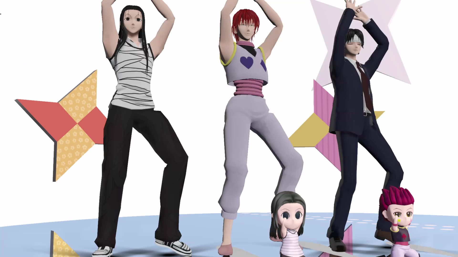 【猎人mmd】猎人三美给您拜年啦