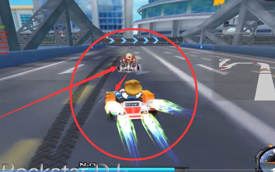 qq飞车震惊暴风车队花式被虐倒车入库太过凶残