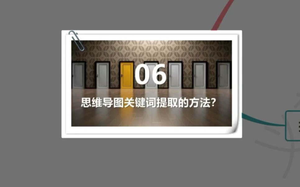 【思维导图20问】6.思维导图关键词提取的方法哔哩哔哩bilibili