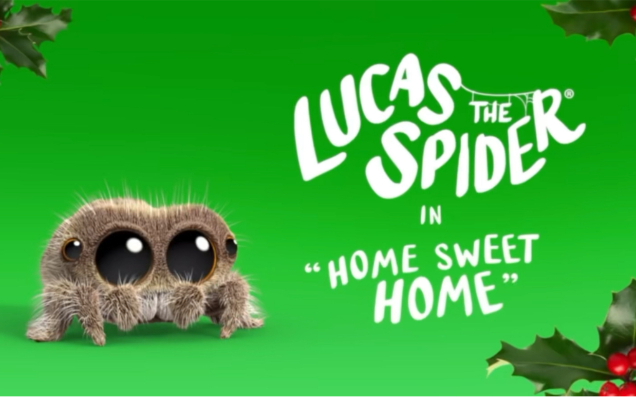 【lucas the spider 】与youtube同步更新小跳蛛卢卡斯系列短片,讲述
