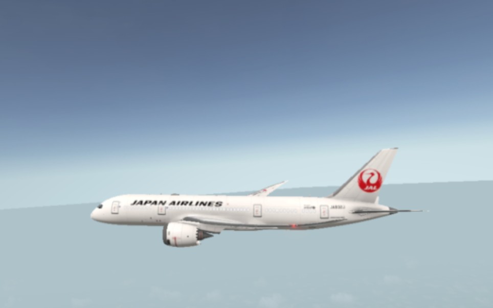 rfs日本航空波音787东京塞班岛3h20min