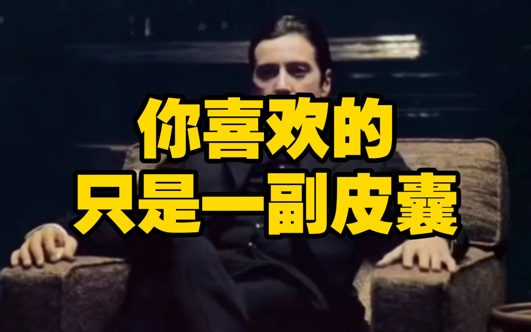 你喜欢的不过只是一副皮囊