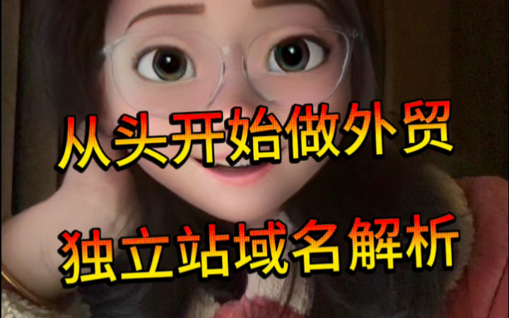 域名的选择,绑定,以及如何解析独立站域名😃