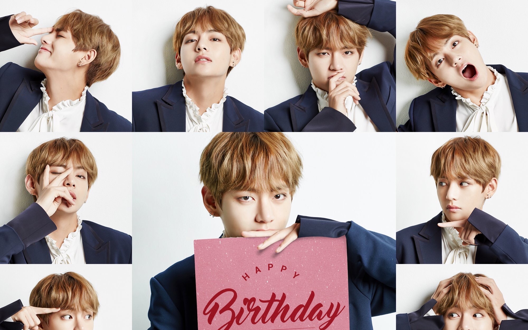 【防弹少年团/金泰亨】生日快乐!小傻子!开心!
