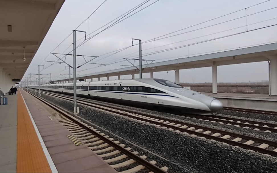 g2815次 石家庄-杭州东 禹城东站正线通过