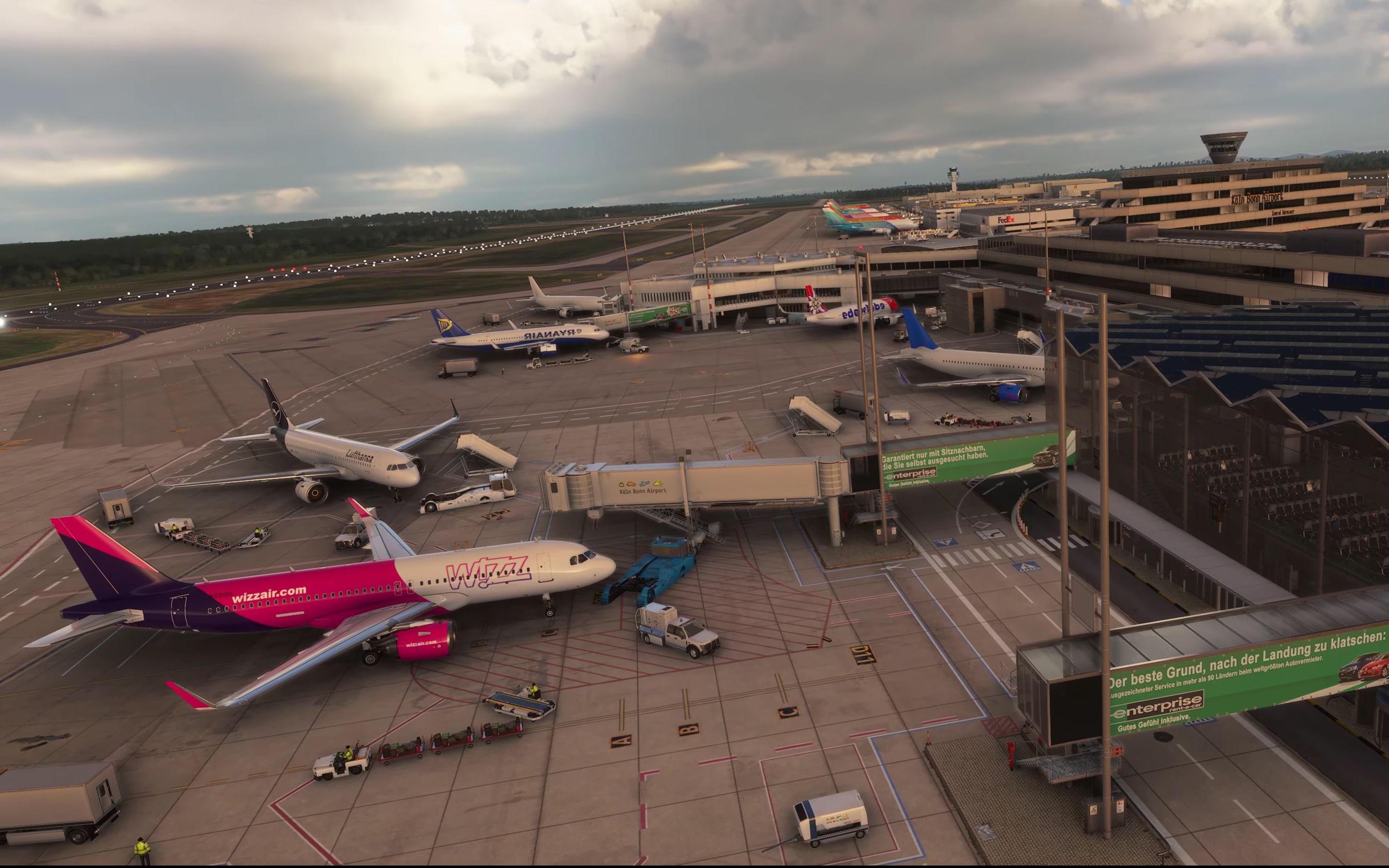 微软模拟飞行2020 | 科隆波恩机场 | 官方视频 4k