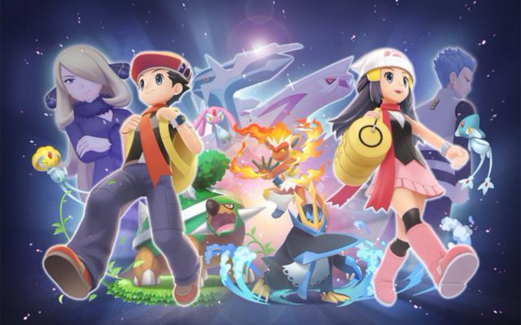 纪念宝可梦珍珠钻石复刻表演赛 神奥御三家vs关都御三家