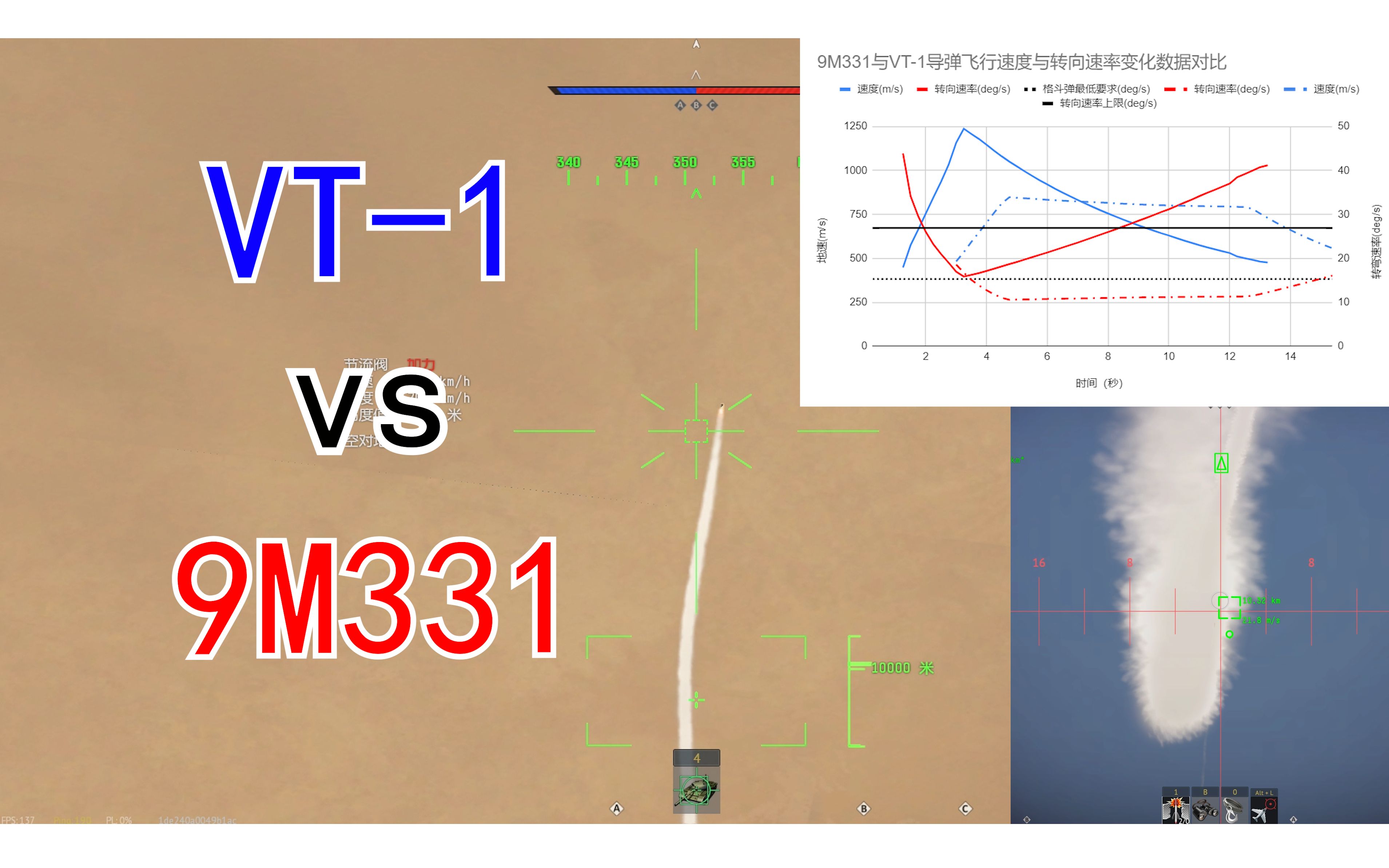 [图]差距有多大？道尔9M331 vs VT-1 | 战争雷霆