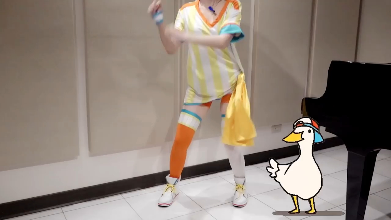 [图]Subaru and Duck Dance - Hey Ya -ピアノ - 踊り-