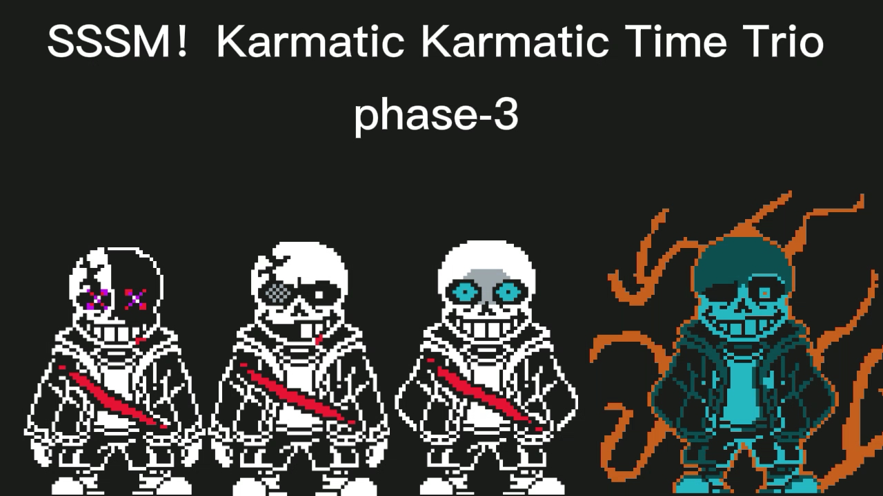 [XXXM!Karmatic Karmatic Time Trio] phase3 屑屑屑绵! 因果报应 三重因果报应 第三阶段单机游戏热门视频