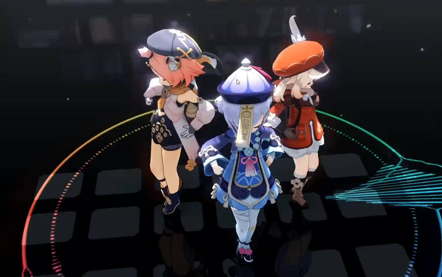 【原神】三小只的迷人舞姿