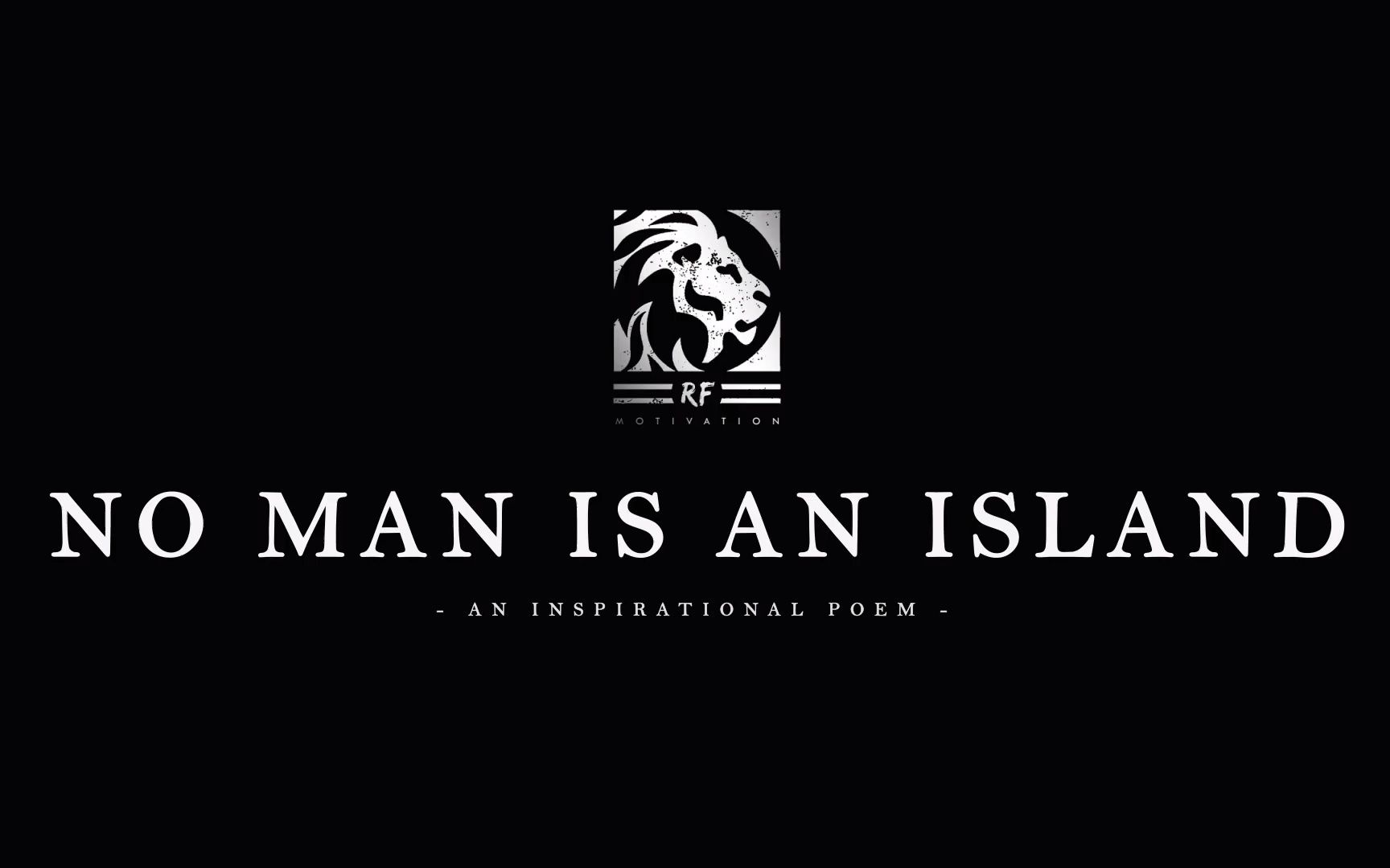 [图]No Man is an Island - John Donne