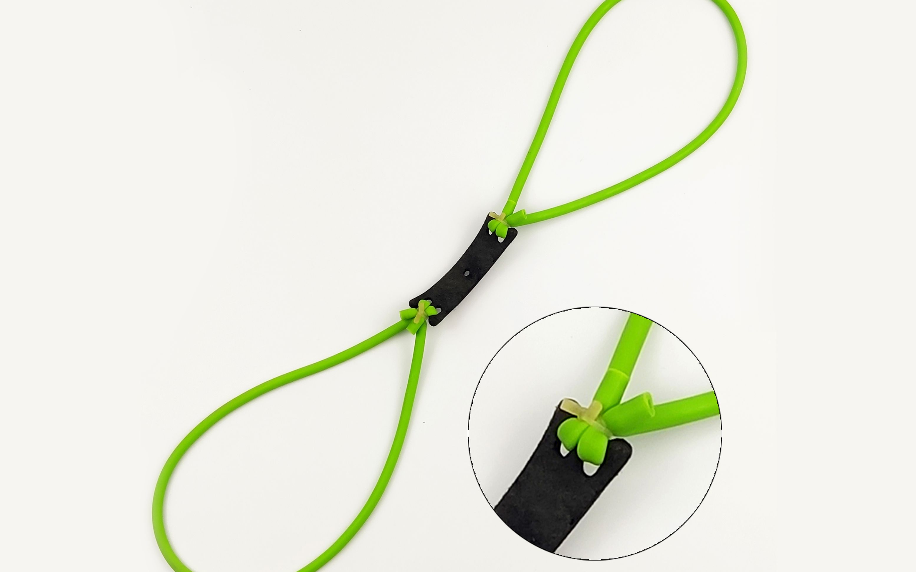 圆皮筋捆绑教程