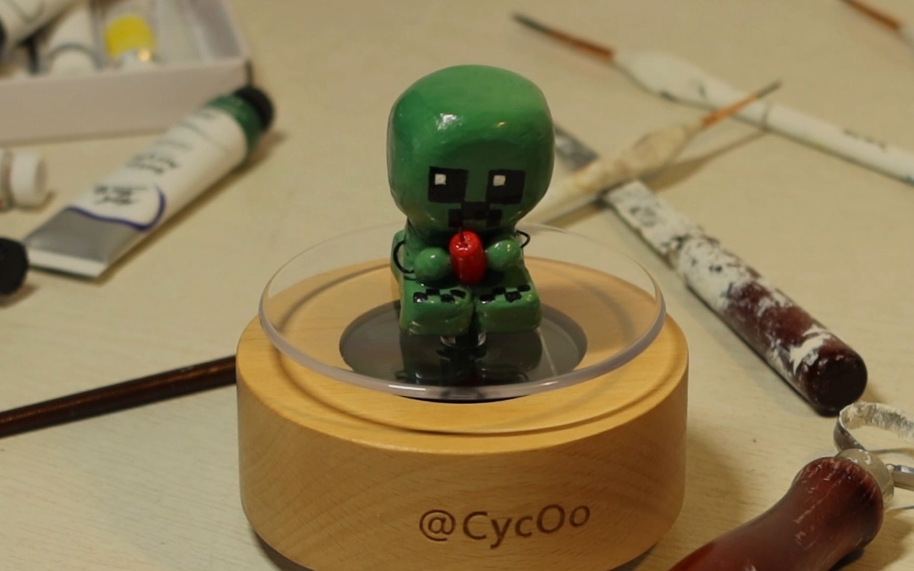 【原创手工】暑假创意泥巴展示