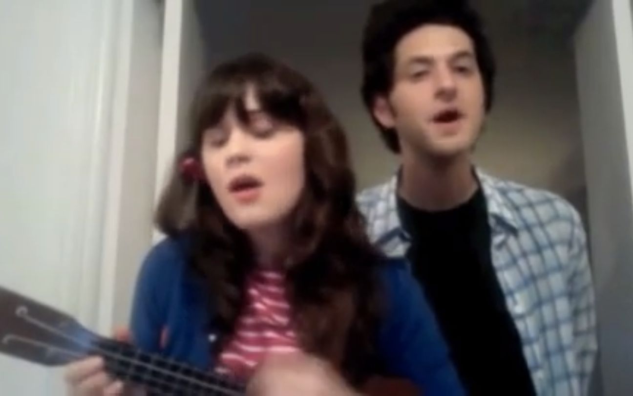 [图]【Zooey Deschanel & Ben Schwartz】- Tonight You Belong to Me