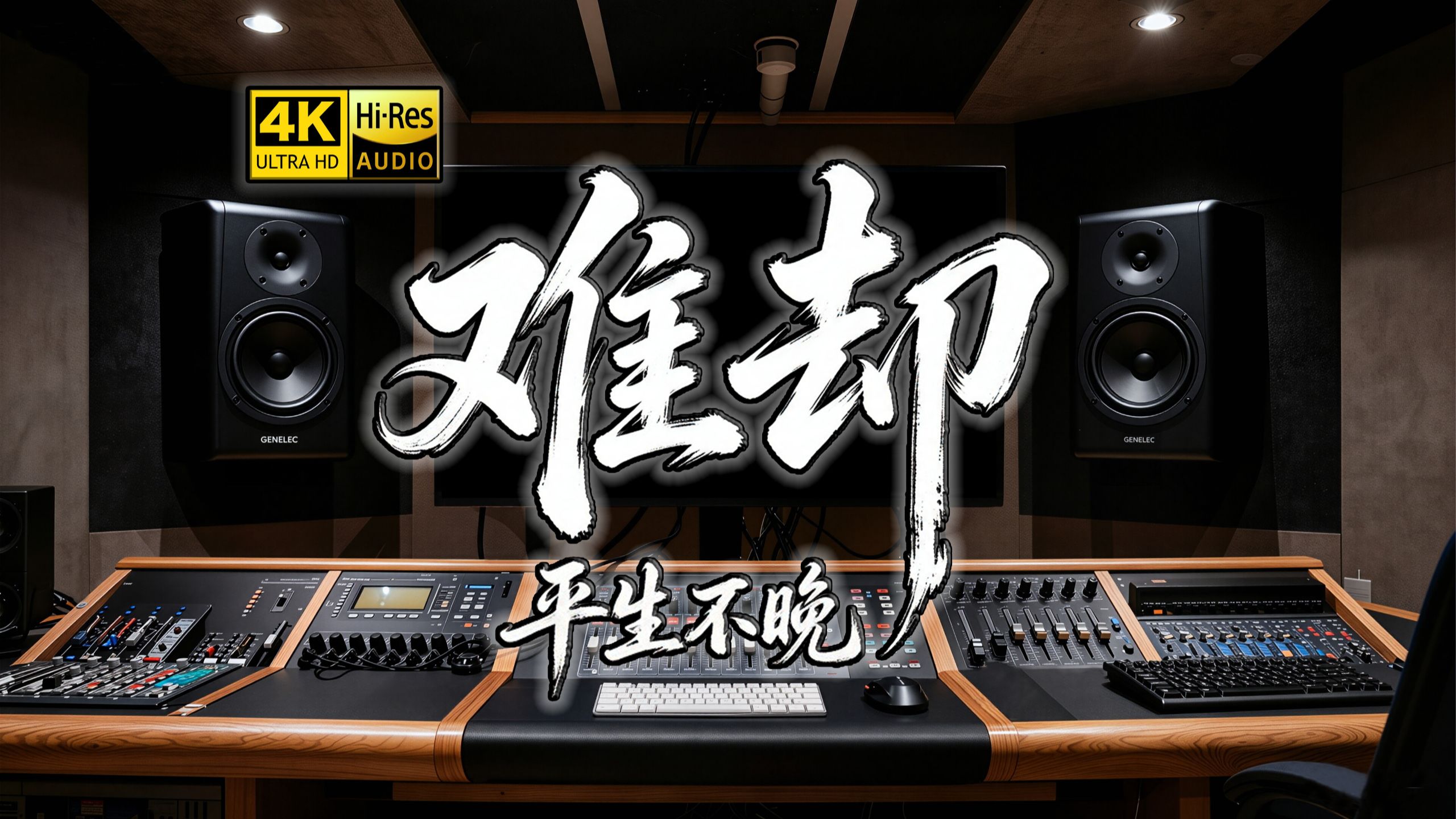 【Hi-Res无损音质】《难却》- 平生不晚 “待上浓妆好戏开场，台上悲欢皆我独吟唱” 百万豪装录音棚试听 戏腔国风音乐/古风流行