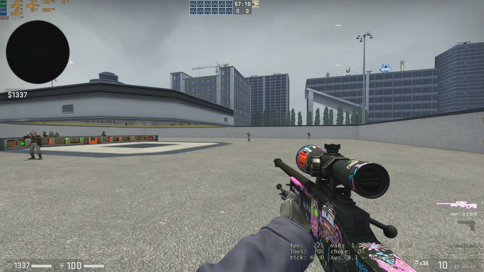 csgo awp浮生若梦 崭新