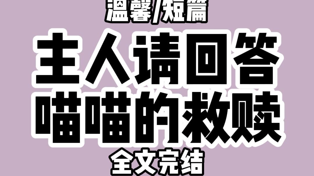 【全文完结】我是一只布偶. 我最近很烦. 因为我被一个穷男人领养了. 刚到出租屋,他拿纸箱子给我做了个窝. 我伸出爪子狠狠挠了他一下. 什么档次,...