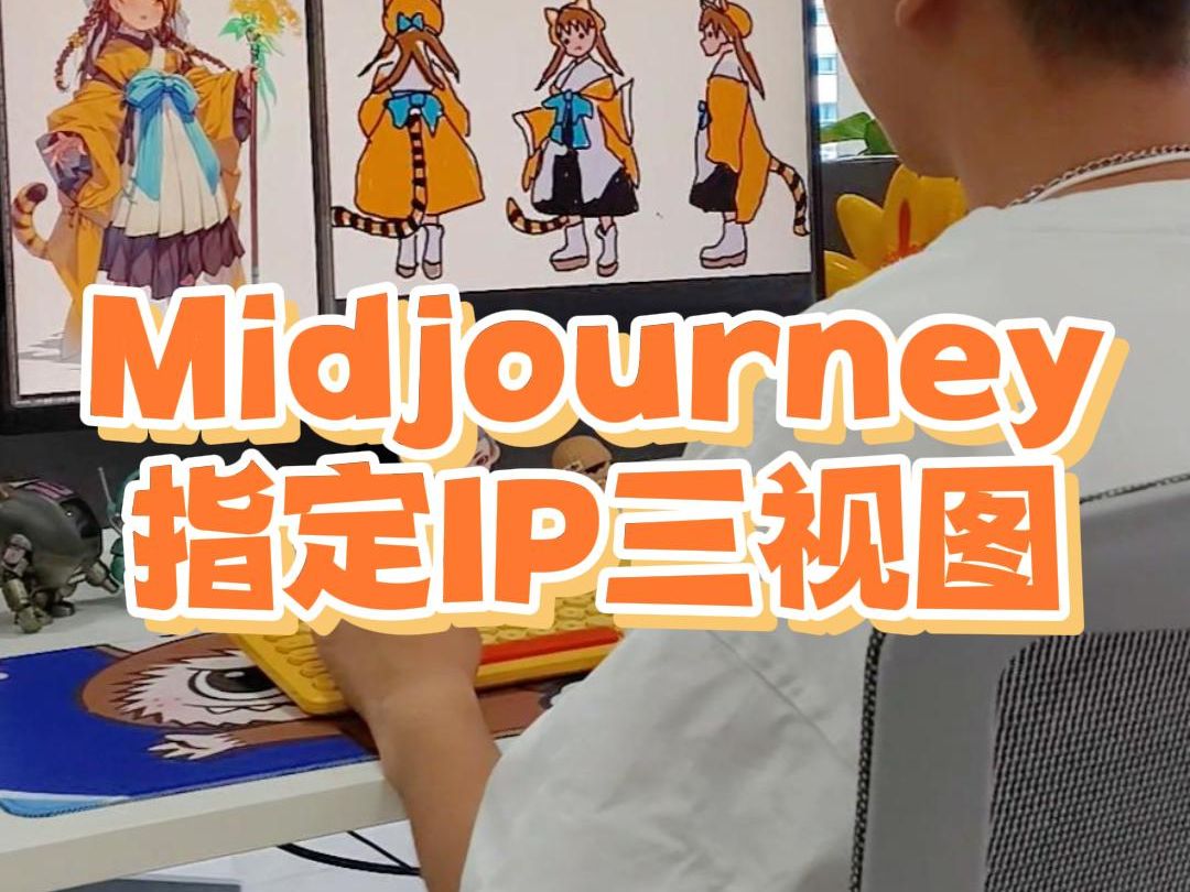 Midjourney制作指定IP三视图哔哩哔哩bilibili