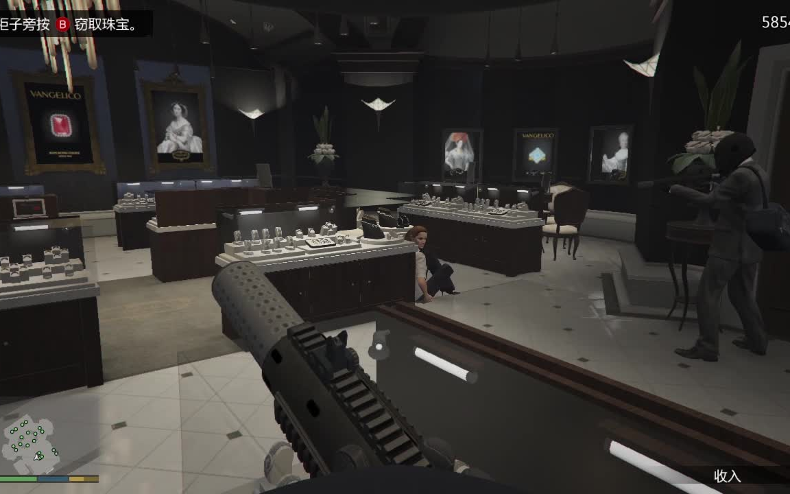活动作品gta5线下抢劫珠宝店强攻方案