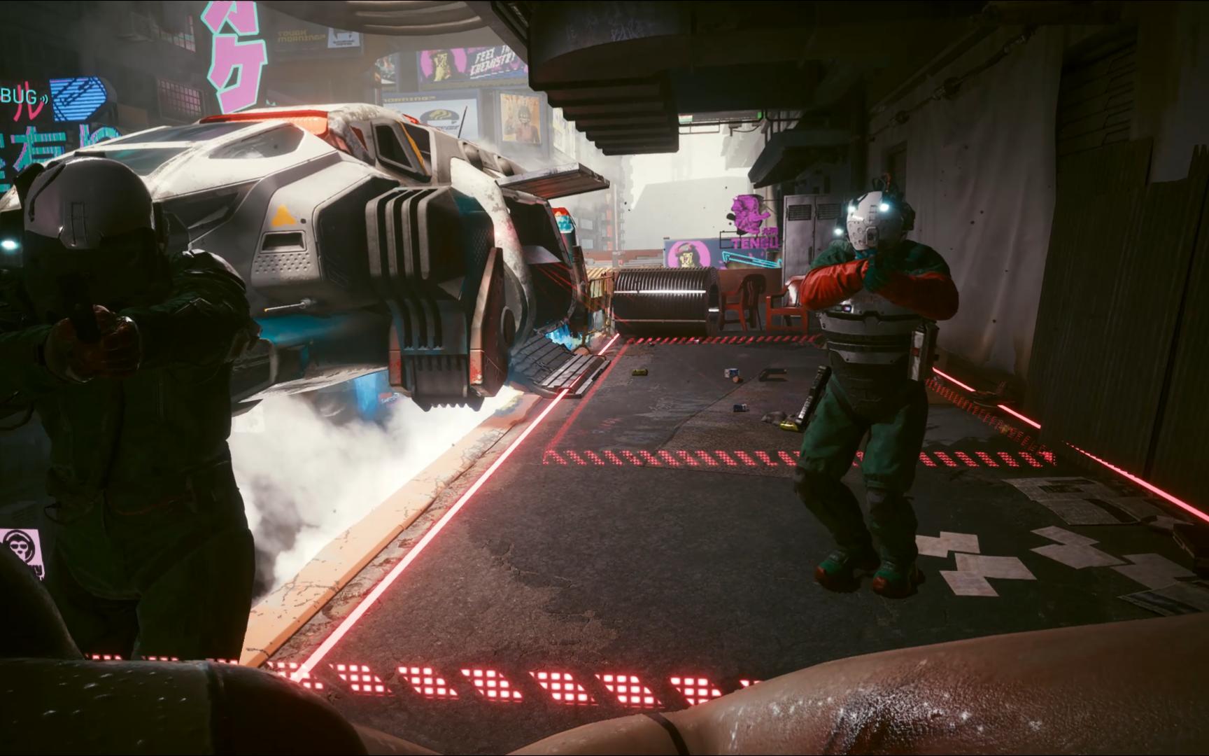 赛博朋克2077 救人 带桑德拉去露台