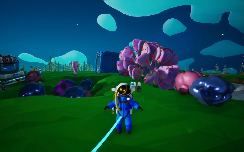 astroneer异星探险家 炸珊瑚泡,炫耀钻石