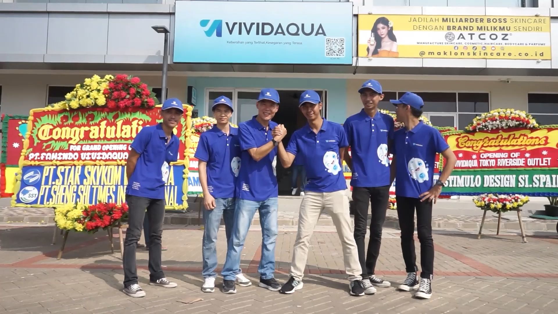 vividaqua加仑桶装水开业