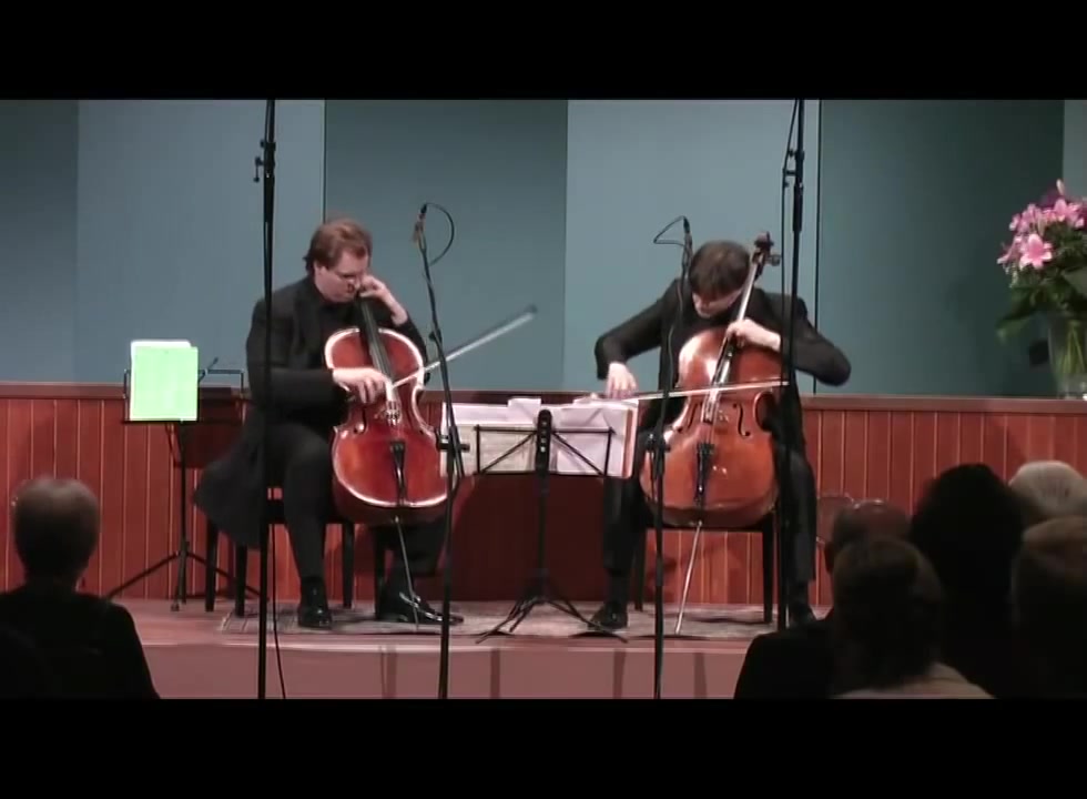 [图]【大提琴】亨德尔 - 帕萨卡利亚 Cello Duello plays Passacaglia (Halvorsen, Johan)