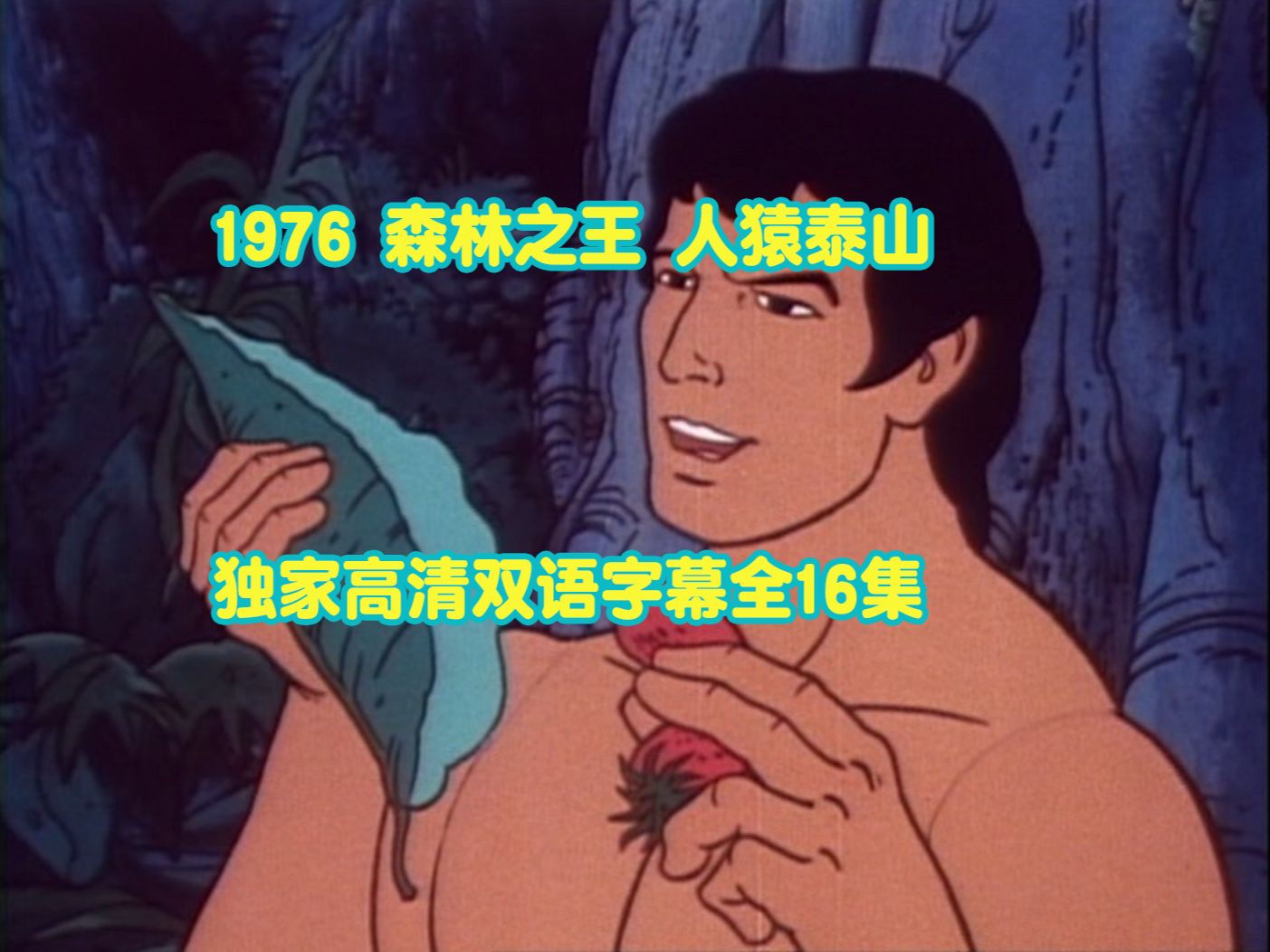 [图]1976 森林之王：人猿泰山 独家高清双语特效字幕 全16集！