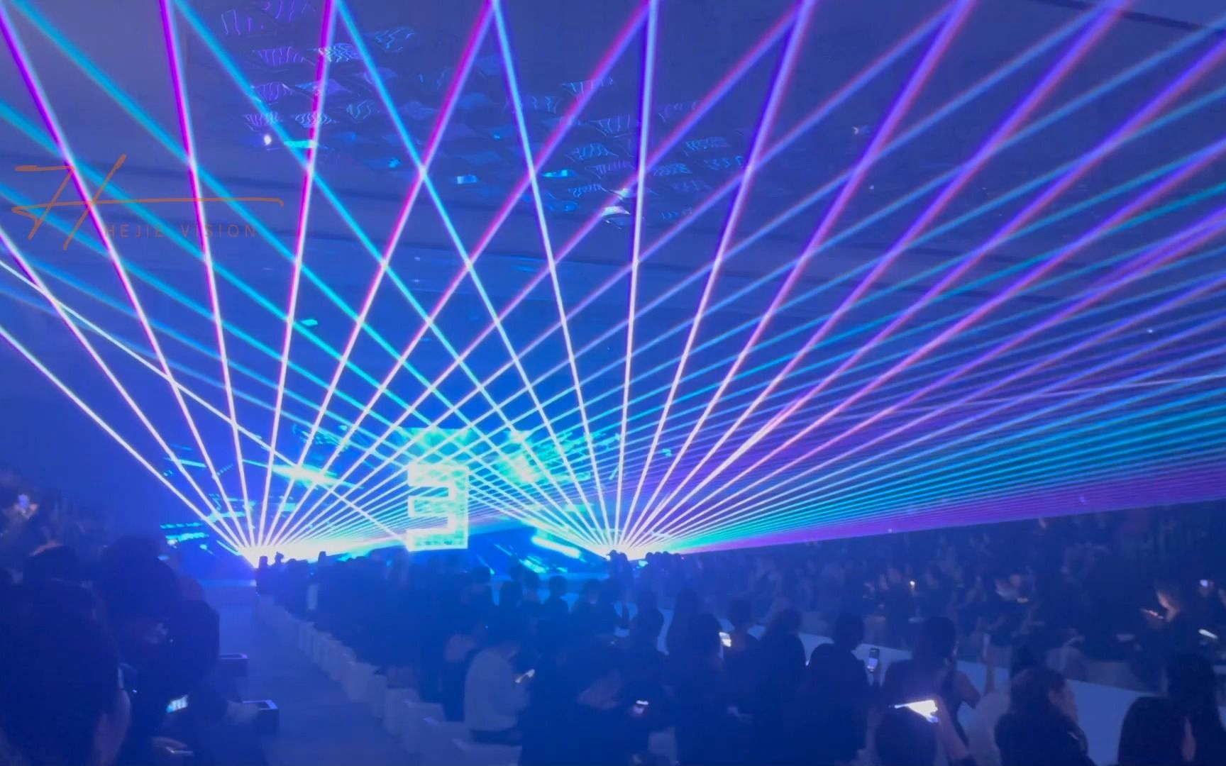 激光雕刻|创意启动仪式尤妮爱产品发布会活动现场