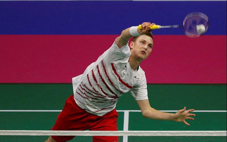 2017羽毛球世锦赛男单1/4决赛 安赛龙(丹麦)2-1周天成(中国台北)