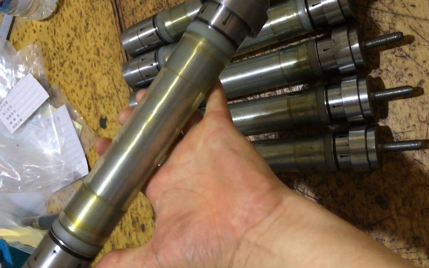 换热器管板胀接专用黑胶一体胀头/分体液压胀管器胀头_哔哩哔哩_bili