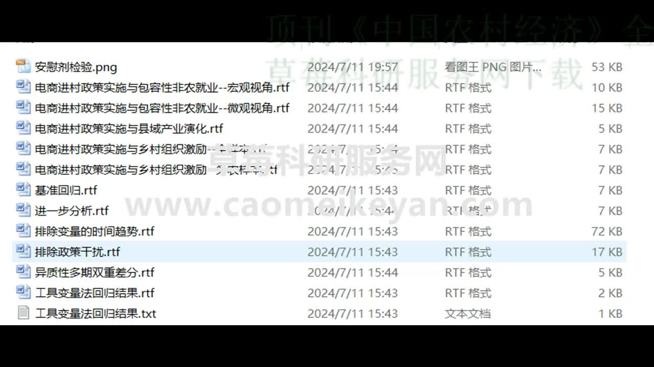 顶刊农村经济全文复现《电商进村政策实施的就业效应与机制分析》哔哩哔哩bilibili