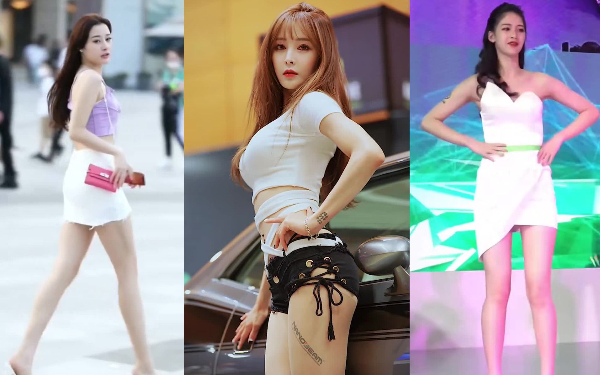 抖音合集抖音美女长腿系列20200703