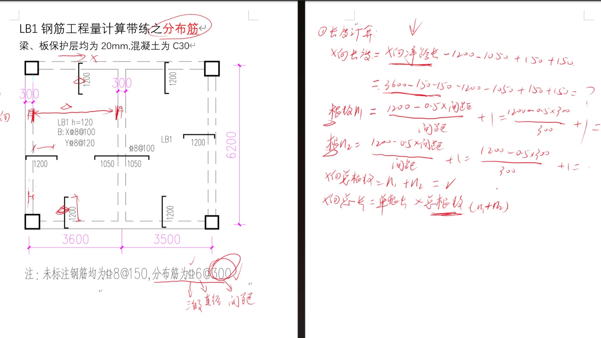 分布筋简图图片